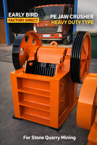 เครื่องบดกราม PE250x400 กำลัง 25 แรงม้า เครื่องยนต์ดีเซล สำหรับบดหินและแร่ 5-20 ตันต่อชั่วโมง สำหรับเหมืองหินในแอฟริกา - Product Image 4