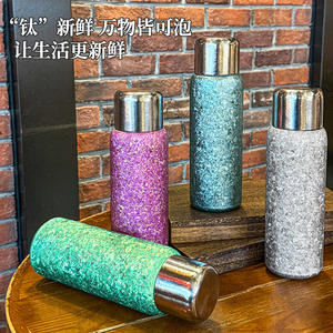 Vaso Aislado de Titanio Puro, Diseño Recto, Doble Pared, con Filtro para Té, Termo de Viaje de Gran Capacidad, en Caja de Regalo - Product Image 4