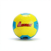 Ballon de football de plage AMGROW de haute qualité, cousu à la machine, écologique, léger (0,4-0,44 kg), taille 5, personnalisable