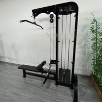 Équipement de musculation et de fitness de haute qualité, export direct usine, pour salle de sport commerciale et usage domestique, Lat Pull Down et Low Row avec garantie