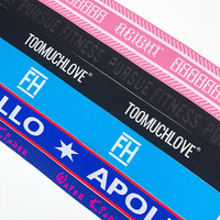 Bande élastique pour sous-vêtements Boxer Shorts Bas prix Nylon personnalisé Jacquard Sous-vêtements Bande élastique
