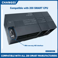 Controlador Lógico Programable Original S7-200 SMART CPU PLC SR20 SR30 ST30 SR40 SR60 para Siemens Digital Analógico
