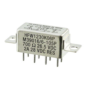 Relé HFW1230K06P de Uso General DPDT 2A 26.5V Especialmente Diseñado para Relés de Señal, Relés de hasta 2 Amperios - Product Image 1