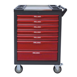 Tùy chỉnh bằng gỗ hàng đầu nhà để xe lưu trữ Bàn làm việc 12 ngăn kéo hộp công cụ di động hội thảo lưu trữ tủ kim loại công cụ ngực với bánh xe - Product Image 6