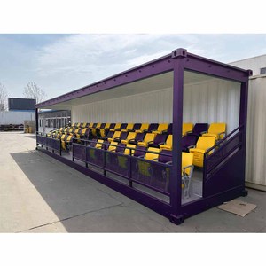 Grada Portátil Antirrobo para Campos de Fútbol, Estadios, Gradas Móviles para Espectadores de Fútbol, Grada Portátil para Clubes Escolares de Fútbol - Product Image 1