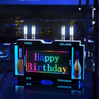 Présentoir Lumineux Personnalisé pour Bouteille de Champagne LED – Service VIP pour Événements en Boîte de Nuit