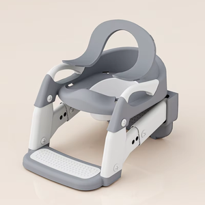 Đa Chức Năng 3 Trong 1 Trẻ Em Nhà Vệ Sinh Bô Đào Tạo Ghế Với Bước Phân Gấp Bô Ghế Với Thang Nhà Vệ Sinh Thang - Product Image 4