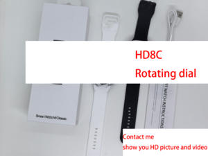 2025 新款 Watch 8 智能手表 1.29 英寸高清屏幕运动轨迹 HD8 迷你智能手表 HD8C HC8 W7 超智能手表 - Product Image 4