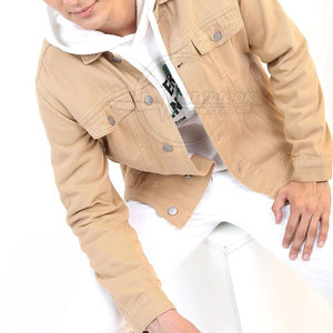 Services OEM de haute qualité Design personnalisé Veste en jean pour hommes Nouveau design Veste en jean pour hommes - Product Image 2