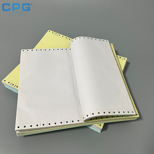 Custom Wholesale Multi Part NCR <b>Paper</b> Blue Image Jumbo Roll NCR <b>Paper</b> Computer <b>Printing</b> <b>Paper</b> Unit - Product Image 1