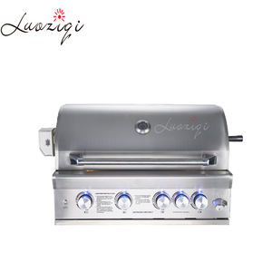 <span class=keywords><strong>Barbecue</strong></span> d'extérieur moderne en acier inoxydable à 4 brûleurs, 66000 BTU, allumage piézoélectrique, réglable, le plus vendu - Product Image 5