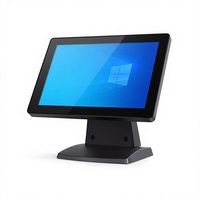 Terminal de commande tactile tout-en-un pour supermarché transfrontalier, système de point de vente intelligent, Android OS, processeur Core I5 quadricœur, 8 Go de RAM