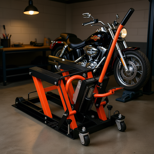 Cric hydraulique pour moto 1500 lbs, cric de transmission en acier pour Harley Davidson - Product Image 2