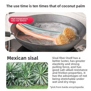 <b>Wire</b> Kitchen Scrubbing <b>Brush</b> Non-Stick Oil and Plant Hair Remover for Dishwashing Pot Washing Decalting Bowl <b>Brush</b> - Product Image 4