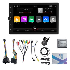 10.4 pouces IPS écran tactile 800*1280 2 Din électrique Rotation 90 degrés détachable Android autoradio pour VW spécial - Product Image 4