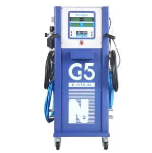 G5 CE Generator Nitrogen tampilan Multi layar melindungi keamanan ban pemanasan cepat seluler untuk 4 ban inflator ban