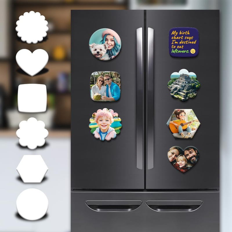 Custom Creative Logo Shape Refrigerator Magnet
