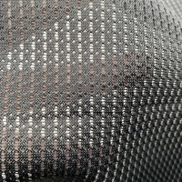 Tissu en maille tricotée sur mesure OEM 100% polyester 300D 370gsm 150cm respirant pour dossier de chaise et sièges d'extérieur
