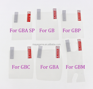Film de protection d'écran pour GBA pour <span class=keywords><strong>Nintendo</strong></span> Gameboy <span class=keywords><strong>Advance</strong></span> GB/GBA/GBC/GBM/GBP/GBA SP - Product Image 1