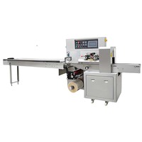 250XB Automatische Horizontal-Unterzuführungs-HFFS-Kissenverpackungsmaschine für Umreifungsgeräte, energiesparend für kleine flache Produkte