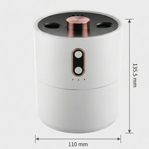 Denizanası Duman Halkası USB Masaüstü Esansiyel Yağ Aroma Difüzörü Hava Nemlendirici 450ml Kapasiteli Koku Difüzörü, Araba ve Ev Kullanımı - Product Image 5