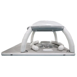 Stand de Yacht gonflable flottant pour parc aquatique, équipement de jeu d'eau, plateforme d'island avec tente - Product Image 3