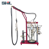 Équipement de production en verre isolant d'extrudeuse de mastic de silicone à deux composants