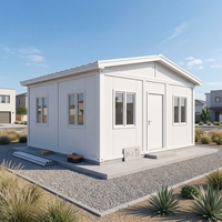 Maison modulaire préfabriquée sur mesure, toit plat, toit en pente, installation rapide, ISO CE