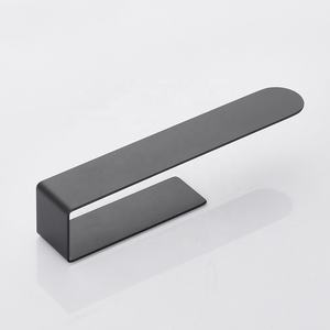 Nero bagno/armadio da cucina in acciaio inox senza perforazione carta igienica porta asciugamani adesivo adesivo - Product Image 5