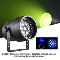 Igreslite 19X15W RGBW 4in1 LED Zoom Par Can Stage Light DMX512 Projecteurs contrôlés pour DJ Théâtre Mariage RGBW LED Par Light