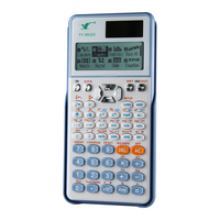 Fx-991EX Calculatrice scientifique avancée 552 fonctions solaire double puissance 10 + 2 chiffres pour les examens scolaires calculs de bureau