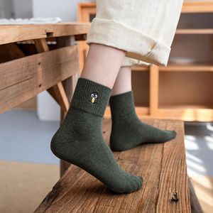 Winter Warm Cute Woman Funny <strong>Socks</strong> Funny High Quality Cotton <strong>Socks</strong> 500pairs <strong>Customized</strong> Paper Card Packaging - Product Image 2