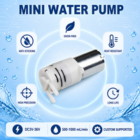 Pompa Diafragma Self-Priming DC3V~36V Terverifikasi Pabrik, Food Grade, Presisi Tinggi, Pompa Air Otomatis untuk Mesin Kopi Rumah Tangga OEM 1