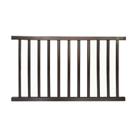 Barrière de protection pour balcon, baie vitrée, escalier, couloir, balustrade de sécurité pour projets communautaires et usines, anti-escalade, fixation latérale