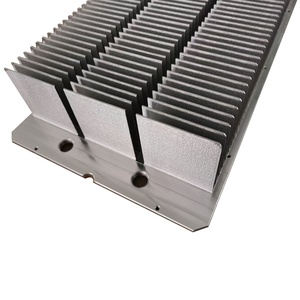 Nhà máy tùy chỉnh tản nhiệt bảng nhôm khuếch đại ép đùn LED Đen nhôm tản nhiệt BGA Aquarium LED ánh sáng tản nhiệt - Product Image 4