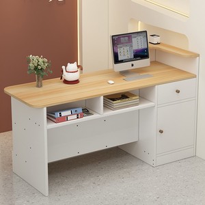 Mostrador de Caja Simple y Moderno para Tienda de Ropa Pequeña, Tienda de Conveniencia, Recepción - Product Image 3