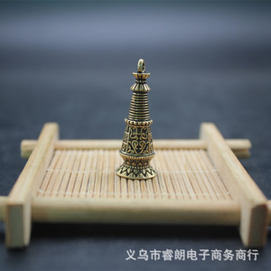 จี้พระหฤทัยสุรังกาล ทำจากทองเหลือง สูง 33 มม. กว้าง 12 มม. เหมาะสำหรับพวงกุญแจหรือของตกแต่งโต๊ะทำงาน - Product Image 4