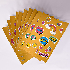 Autocollant Holo personnalisé auto-adhésif pour enfant, colle A4 étanche, autocollant en feuille de papier découpé pour les fournisseurs de planificateurs - Product Image 2