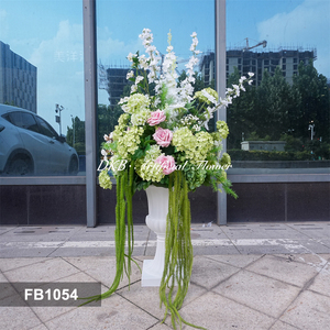 DKB Bola de Flores Artificiales para Centro de Mesa de Boda, Rosa de Seda Hecha a Mano, Realista, Tamaño Personalizable, Ecológica - Product Image 3