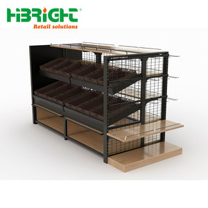 ODM OEM Supermarket <strong>Display</strong> Rack Convenience Store Retail Shop <strong>Shelf</strong>, Euro Style Gondola Shelving - Product Image 2