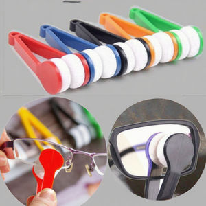 Brosse <span class=keywords><strong>de</strong></span> nettoyage créative, portable et multifonctionnelle en plastique, poils en nylon, légère (40g), pour <span class=keywords><strong>lunettes</strong></span> et toilettes, utilisation sûre - Product Image 5