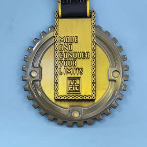 ผู้ผลิตอุปกรณ์กีฬาโลหะ ขายส่งเหรียญกีฬาจักรยานเคลือบอ่อนและแข็งแบบกำหนดเอง - Product Image 3