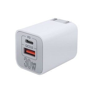 Adaptador Plegable Mini de Doble Puerto USB-C, Enchufe de Pared de Carga Súper Rápida, Bloque de Carga Móvil PD de <span class=keywords><strong>33</strong></span> Vatios, <span class=keywords><strong>Cargador</strong></span> Tipo C de 30 Vatios, <span class=keywords><strong>Cargador</strong></span> USB C - Product Image 5