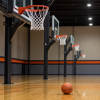 Filet de basket-ball professionnel robuste en nylon à 12 boucles pour entraînement extérieur – Grande Vente