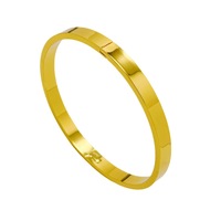 Bracelet de mode en acier inoxydable plaqué or 5 mm pour dropshipping, bracelet étoile pour mariage, cadeau pour mariées du Moyen-Orient de Dubaï