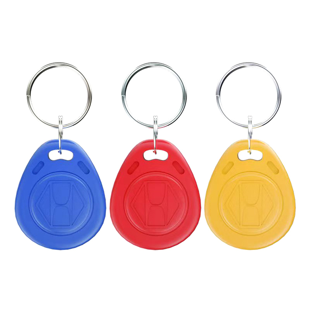 125kHz/13.56MHz Waterproof Weatherproof ABS Contactless NFC RFID Keyfob Keychain Access Control Key T5577 Chip Hotel