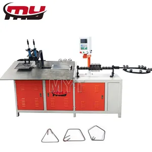 MYT brand Universal christmas decoration ornament gift used 8mm 2d 3d automatic metal steel wire bending forming machine