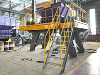 Broyeur professionnel de ferraille, machine de recyclage de l'aluminium, concasseur de métaux, machine de recyclage des métaux