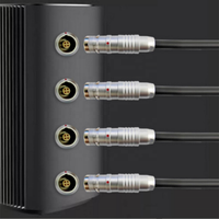 Connecteur circulaire étanche autobloquant Sinztion 90 à pousser/tirer, compatible avec la série FHG K Aviation
