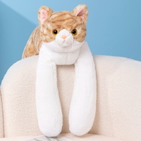 Jouets en peluche lestés personnalisés jouets en peluche pour chat simulés chat long lestés chat en peluche chonky
